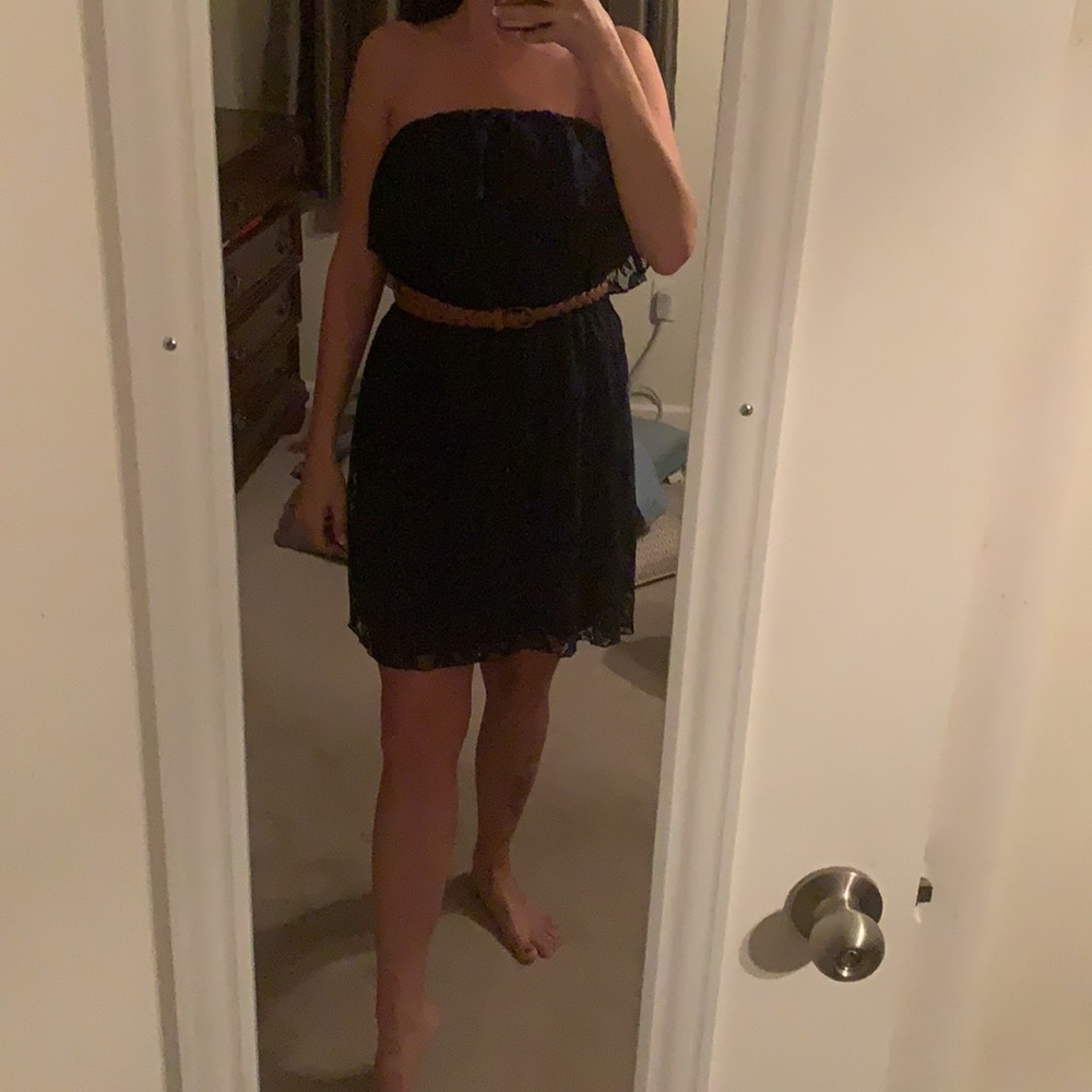 NWT - JUNIORS (Trixxi) Lace Dress - Picture 12 of 12